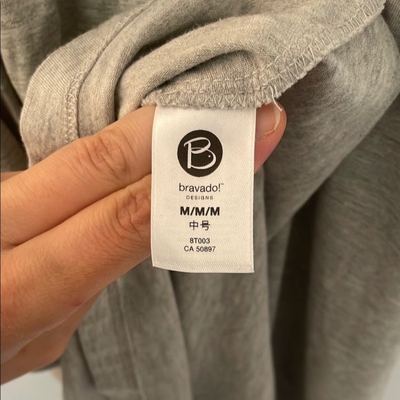 Gray Sleeveless nursing dress - Picture 6 of 7